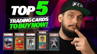 TOP 5 Cards to BUY NOW! Investing in Sports Cards Basketball, Football, Baseball, Hockey and Pokemon