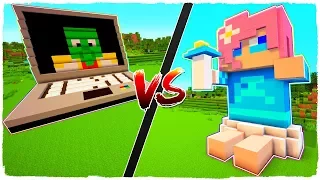 NOTEBOOK house vs BABY TINENQA house - MINECRAFT