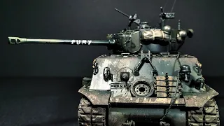 Building Italeri's M4A3E8 Sherman "Fury"