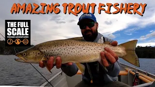 Amazing Trout Fishery | Fly Fishing Bronte Lagoon Tasmania | The Full Scale