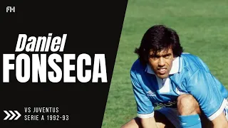 Daniel Fonseca ● Goal and Skills ● Juventus 4-3 Napoli ● Serie A 1992-93