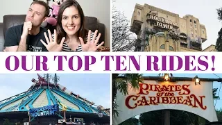 Our Top 10 Disneyland Paris Rides! | 2018
