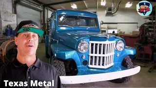 TEXAS METAL - JEEP WILLYS 1960 ( parte 1) MERCEDES BENZ G WAGON