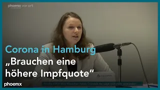 Melanie Leonhard zur aktuellen Corona-Lage in Hamburg am 19.11.21