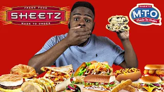 The ULTIMATE Sheetz (Gas Station) Food Review Taste Test | All The Popular Menu Items (17 Items)