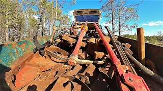 "ГУЛАГ" (КОЛОНИЯ) РАЗБИЛ ПРИЦЕП! ПРОКЛЯТЬЕ СРАБОТАЛО! СПАСАЮ СОБАКУ ОТ ТАЁЖНОГО ЗНОЯ!