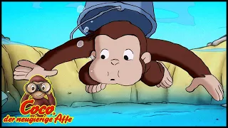 Coco der Neugierige Affe 🐵 Rettet Einen Fisch 🐵 Cartoons für Kinder🐵 Coco der Affe Ganze Folgen