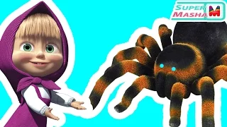 Маша и Паук Тарантул распаковка и мультфильм - игрушка на Радио управлении Tarantula Spider R/C toy
