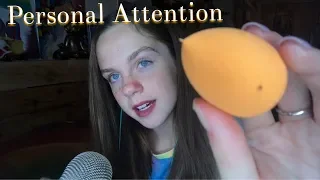 ASMR Personal Attention Triggers (Lotion,FaceMask,Brushing)
