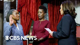 Laphonza Butler sworn in to replace late Dianne Feinstein in Senate | full video