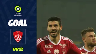 Goal Pierre LEES-MELOU (61' - SB29) STADE BRESTOIS 29 - OLYMPIQUE DE MARSEILLE (1-1) 22/23