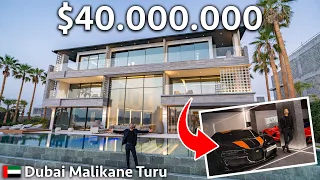 Denizin Altında Garajı Olan $40.000.000'lık Dubai Malikane Turu