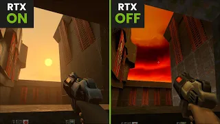 QUAKE II REMASTERED - RTX ON vs OFF | RTX 3050 Laptop Test