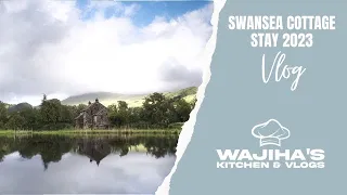 TRIP TO BEAUTIFUL WALES SWANSEA UK / COTTAGE STAY 2023 | Wajiha’s kitchen & vlogs