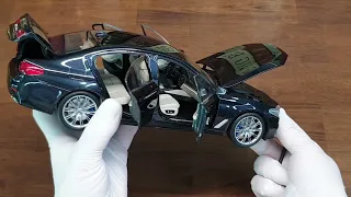 1:18 Diecast model car / BMW 5 (G30) review [Unboxing]