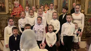 Детское поздравление с Пасхой Христовой 2019 г.