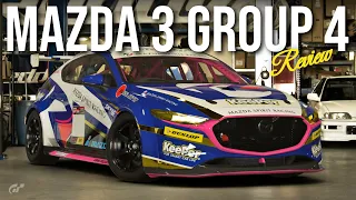 Gran Turismo 7 | Mazda 3 Gr4 Race Car REVIEW