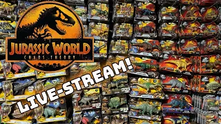 MEGA Jurassic Collection LiveStream! CHAOS THEORY Toys Q&A + much more fun!