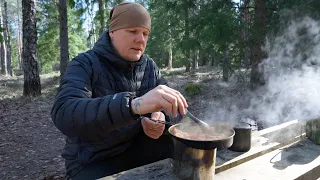 Hiking Through a Marshland Reserve in Southwest Finland