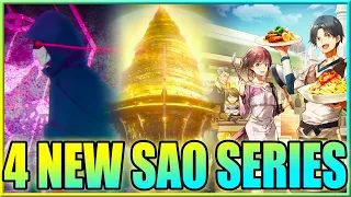 4 NEW SWORD ART ONLINE SERIES & Release Dates | Gamerturk SAO