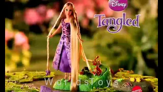2010 º Disney Tangled (Rapunzel) Hair Braider Doll Commercial