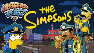 Officers React #5 - The Simpsons Marge Becomes a Cop!