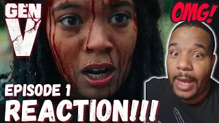 "A BLOODY SEMESTER!!!"  | GEN V EPISODE  1 "GOD U" | REACTION!!!