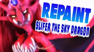 Doll RePaint! Slifer the sky dragon, Egyptian gods collab