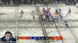 FlightReacts To Cincinnati Bengals vs. Buffalo Bills | 2023 Divisional Round Game Highlights!