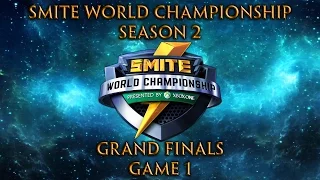 Smite World Championship 2016 - Grand Finals (Game 1 of 5)