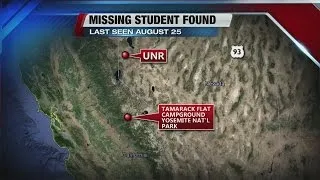 Body of missing University of Nevada, Reno student found in Yosemite