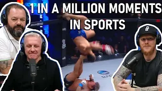 1 IN A MILLION MOMENTS IN SPORTS REACTION | OFFICE BLOKES REACT!!