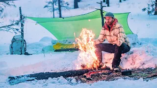 I Tried Winter Bushcrafting: No Tent No Stove at 8,000 Feet