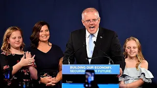 Australian opposition leader concedes defeat to Prime Minister Scott Morrison