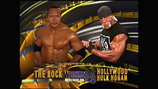 Story of The Rock vs Hulk Hogan | WrestleMania 18