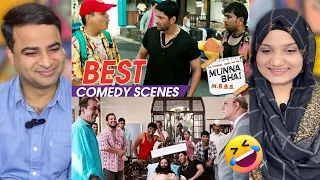 Munna Bhai M.B.B.S Movie Best Comedy Scenes Reaction!!! | Sanjay Dutt | Arshad Warsi | Boman Irani