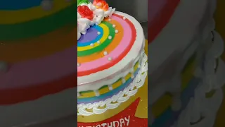 rainbow 🌈 cake