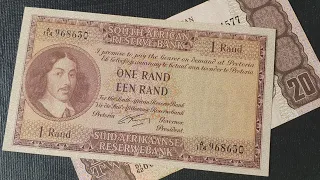 South Africa early Rand Banknotes