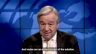 Secretary-General António Guterres video message International Women’s Day.