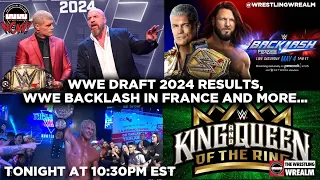 WWE Draft 2024 results, WWE Backlash in France, and Much More... #WWE #WWEBacklash #CodyRhodes