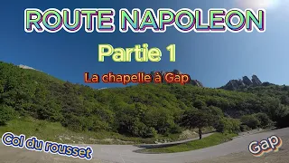 BALADE MOTO !!!ROAD TRIP : LA ROUTE NAPOLEON ( partie 1 ) + IMPREVUS !!!
