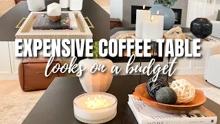 COFFEE TABLE DECOR & STYLING TIPS *5 EASY WAYS TO STYLE*