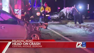 Police investigating serious head-on crash in Seekonk