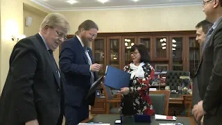 Визит делегации Кольского научного центра РАН в САФУ