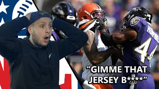 SOCCER FAN reacts to THE BEST MIC'D UP TRASH TALK 2022 NFL SEASON