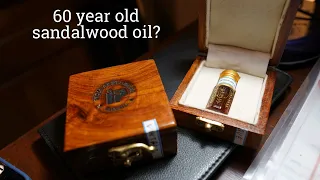 Vintage Sandalwood Oils from India Perfumers