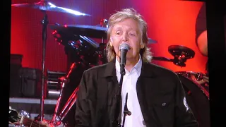 Paul McCartney performing "Letting Go" at Dodgers Stadium 7-13-19.