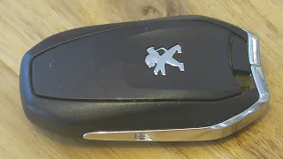 EASY - Peugeot Key Fob Battery Replacement - DIY