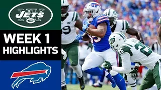 Jets vs. Bills | NFL Week 1 Game Highlights