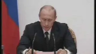 В.Путин.Вступительное слово.13.09.04.Part 1